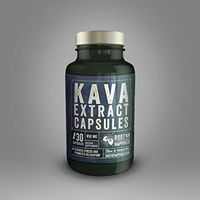 Kava Extract Capsules - Premium 250mg Kavalactones 30ct Bottle