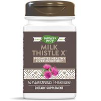 Nature's Way Milk Thistle X w/Artichoke Dandelion & Licorice, 60 Count