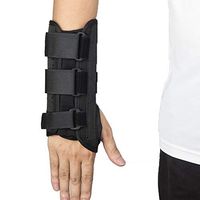 Wrist Brace Night Hand Arm Spica Splint Brace Adjustable Wrist Support Sleep Immobilization for Arthritis, Sprains, Carpal Tunnel Pain, Tendonitis (Right,L)