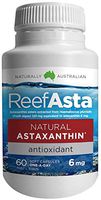 ReefAsta - Australian Natural Astaxanthin 6 mg - 60 Soft Gel Capsules (2 Months Supply)