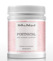 Postnatal Multivitamin, with Nursing Support. Most Complete Dietary Supplement with High Quantities of Folate, Choline Vitamin D, Vitamin B6, DHA & EPA. Non-GMO, Gluten-Free. 30 Servings.