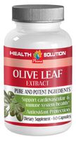 Brain Pills Focus - Olive Leaf Extract 500Mg - Olive Leaf Extract Pills - 1 Bottle 60 Capsules