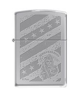 Zippo Sons of Anarchy Stars and Stripes High Polish Chrome Pocket Lighter