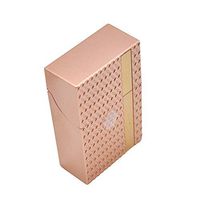 Swyss Plastic Sugar Skull Cigarette Box Holder Pocket Tobacco Storage Hard Case - 20-Pack Automatic Opening Plastic Smell Proof Box (DD)