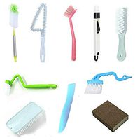 Ruibai Kitchen Cleaning Brush Window Cleaning Brush Crevice Cleaning Brush Cup Cleaning Brush Laundry Brush Toilet Brush Bathroom Cleaning Brush Set