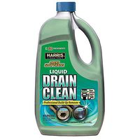 Harris Drain Clog Remover, 64oz Drain Cleaner Liquid Treatment