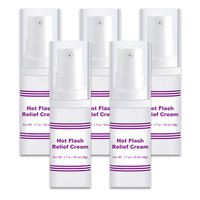 Hot Flash Relief Cream 5 Bottles
