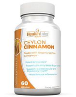 Organic Ceylon Cinnamon – Blood Sugar Support, Reduce Inflammation and May Promote Natural Weight Loss (30-Day Supply)