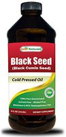 Best Naturals Black Seed Oil 8 OZ - Cold Pressed Black Cumin Seed Oil from 100% Genuine Nigella Sativa