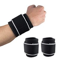 Compression Hand Support Wrist Brace, ACODQR 1 Pair Adjustable Wrist Compression Straps Carpal Tunnel Support Wrist Pain Relieve Sleeves for Weightlifting, Fitness, Hand Brace Arthritis