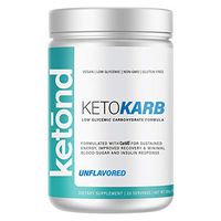 Ketond KetoKarb — Low Glycemic Carbohydrate Energy, Keto Approved Carbohydrate — Stay in Ketosis — Unflavored (20 Servings)