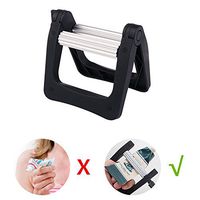 Doremy Toothpaste Squeezer Tube Wringer Dispenser Matte Plastic and Stainless Steel use for Cooking, Baking, Hair Salon, Cosmetics, Paint Tube, Color Dye (Black)