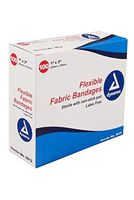 Dynarex Adhesive Fabric Bandage, 1 Inches X 3 Inches Sterile, 100 Count (Pack of 2)…