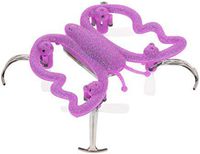 Goolsky TB-803 2.4GHz Remote Control One-Key Motion Controlling Butterfly Shape Drone RC Quadcopter with 360° Flips Function (Purple)