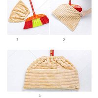 TEXXIS Flannel Mop Cloth Cover Absorbent Multi-function Household Cleaning Supplies Dust Mops & Pads