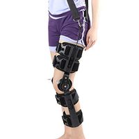 LXT PANDA ROM Knee Brace with Strap - Adjustable Leg Stabilizer Post OP Recovery Immobilization Splint for ACL, MCL and PCL Injury - Orthosis Stabilizer for Women and Men.