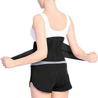 Qiterr Back Brace, Breathable Lumbar Support Belt for Lower Back Pain
