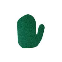 POPULAR LIFE Kleen Mitt Green Mitt Refill for Right Hand | One Size Fits Most, Medium Grade Scouring Pads