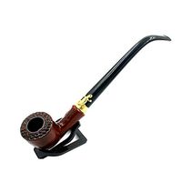 Home-organizer Tech Hand Carved Acrylic & Resin Smoking Pipe Tobacco Pipe with Pipe Accessories True Man's Essential Fashion Decoration Choice (Acrylic & Resin)