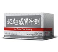 Yin Chiao Cold Remedy Tea Bags Herbal Supplement Helps for Relieves Symptoms of The Common Cold, Boost The Immune System 2.8g 15 Bags Made in USA