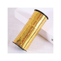 Balloons Ribbons Laser Ribbon for Party Birthday Gifts Packing Wedding Foil Satin Ribbons Accessories,Gold