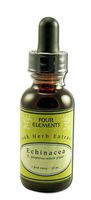 Echinacea Herb Tincture Four Elements Organic Herbals 1 oz Liquid