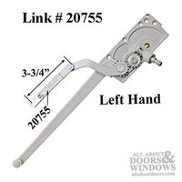 Truth Casement Crank Operator, Link # 20755 (55051), Left Hand, Short Link