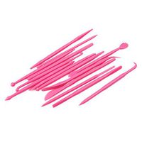 Meolin 14pcs/set Cake Biscuit Cookie Cutter Engraved Pen Cake Modelling Tools Kit,Plastic,4.3-4.9inch