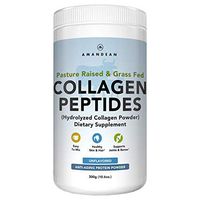 Amandean Collagen Peptides Powder | Grass-Fed, Hydrolyzed, Enhanced Easy Solubility | Perfect 30 Day Supply | Promotes Healthy Skin, Nails, Hair, Joints, Gut, Eyelashes