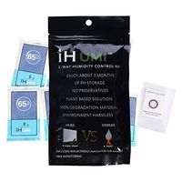iHumi 65-Percent RH 2-Way Humidity Control Packs for Travel or Small Humidors Jars & Bags, 8 Gram - 10 Pack