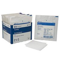 EXCILON Nonwoven All Purpose Sponges, 4" x 4" 6 Ply, Case (7084)