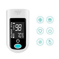 LED Pulse Oximeter,SpO2 and PR Value Waveform Blood Oxygen，Fingertip Pulse Oximeter for Pulse Rate