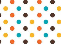 Classic Print Cello Rolls - 40"x100' Hot Dots Cello Roll 1.0 mil (2 Rolls) - WRAPS-CR40HD