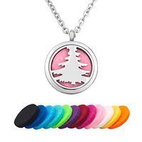 Moonlight Collection Christmas Necklace Aromatherapy Pendant Essential Oil Diffuser Locket