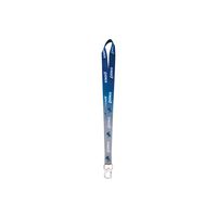 Pro Specialties Group NFL Detroit Lions Ombre Lanyard, Silver/Blue, Onse Size