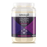 Ketologie Collagen Peptides Protein Powder, Amino Acids Supplement (Unflavored)
