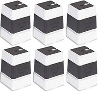 Brother PR3030B6P Self-Inking Stamps (6 Pack), Black For use with SC-2000 and SC-2000USB StampCreator Pro Stamp Systems, Each Stamp Will Produce Up to 50000 Impressions; Size 30mm x 30mm