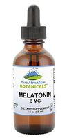 Liquid Melatonin 3mg - Natural Berry Flavored Kosher Melatonin Drops in 2oz Glass Bottle