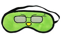 Funny Cartoon Face Silly Looking Soft Velvet Eye Sleep Mask Sleeping Eye Blinder Shade Cover