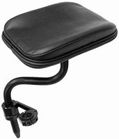 The Aftermarket Group Wheelchair Amputee Support, Multi Axis, Black Upholstered, Fits 7/8" and 1" Tubing, TAG229401
