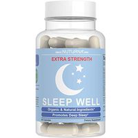 Nerve Pain Neuropathy & Diabetic Sleep Support - Recover Faster with Extra Strength Sleep Formula - 10 Scientifically Proven Ingredient to Help Nerve Pain, Insomnia, Stress & Anxiety - 6 mg Melatonin