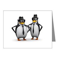 Note Cards (10 Pack) Cool Penguins