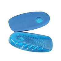 XGXQBS Heel Cushion Inserts Gel Heel Cups, Plantar Fasciitis Insoles, Bone Spurs Pain Relief, Sore Heel Pain, Achilles Pain and Foot Care,Blue,Man