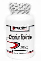 Chromium Picolinate 200mcg 100 Capsules ~ Renevitol