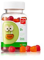 Zahler Kids Vitamin D 1000IU, Vitamin D Gummies for Kids, Optimal Vitamin D3 1000 IU for Children,Certified Kosher, 60 Gummies