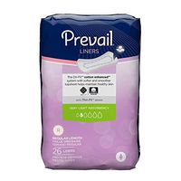 Prevail Pantiliner Thin Discreet Bladder Control Pad Blue 26/pk FQPV926