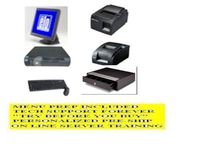 1 Station Terminal Restaurant point of sale POS System w/ FREE Menu Install, 3 Year Warranty and Lifetime Tech Support --- No Extra or Monthly Charges