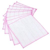 lasenersm 10 Pieces Bamboo Fiber Dishcloths Cleaning Cloths Best Kitchen Dish Cloths Kitchen Scrubber Cleaning Washing Tool (30cm X 30cm)