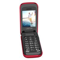 Semoic BM60 Dial Mobile Phone Flip Phone with FM Radio Magic Voice 3.5 mm Jack Mp3 Music Player Phone Red