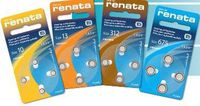 Renata Hearing Aid Batteries, SIZE: 13. 60 Batteries